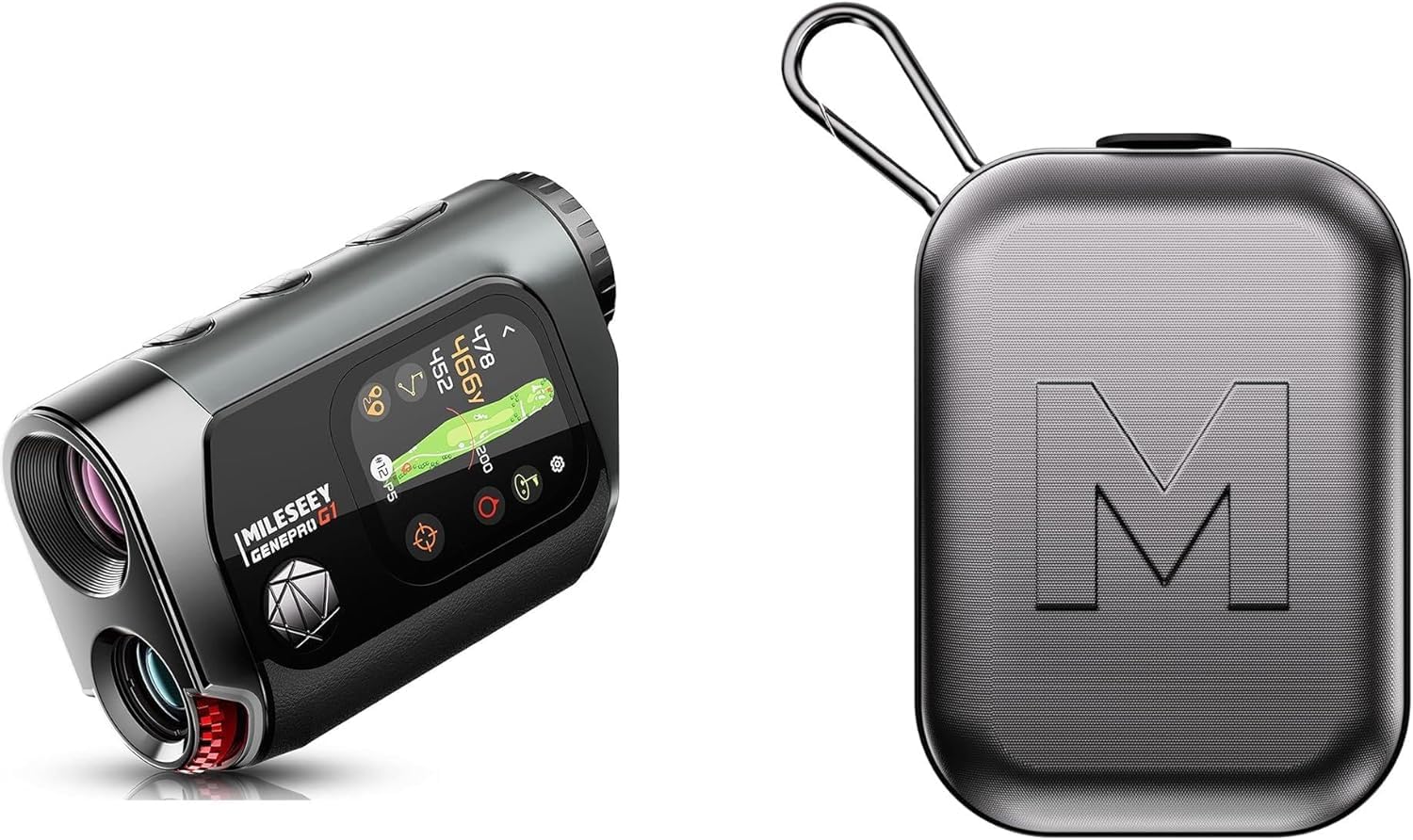 MILESEEY GenePro G1 Golf Rangefinder with G1 Magnetic Case